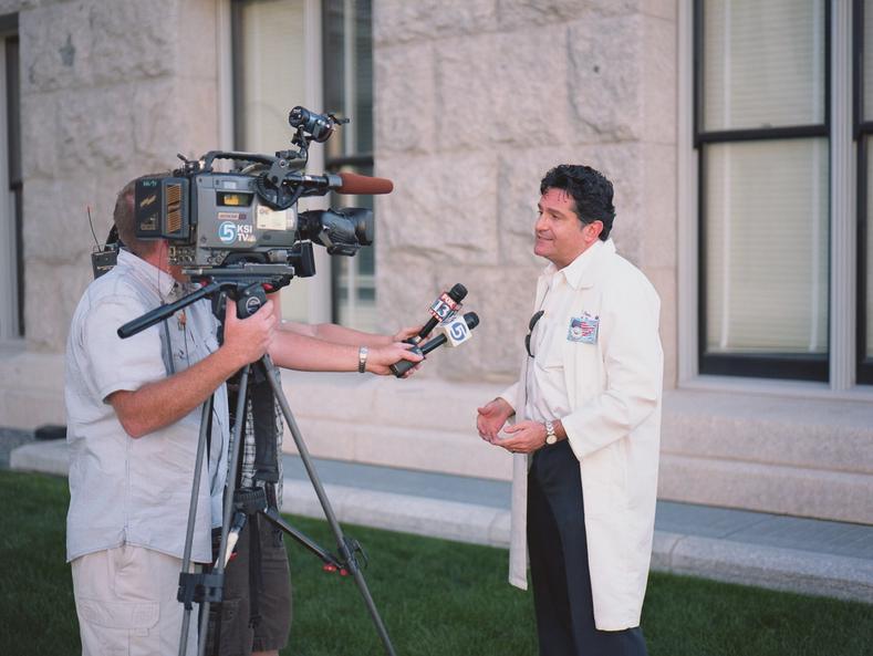 The National Doctors Tea Party made a stop at the Utah State Capital in the summer of 2010 to hold a rally in opposition of President Barack Obama’s proposed health care overhaul.