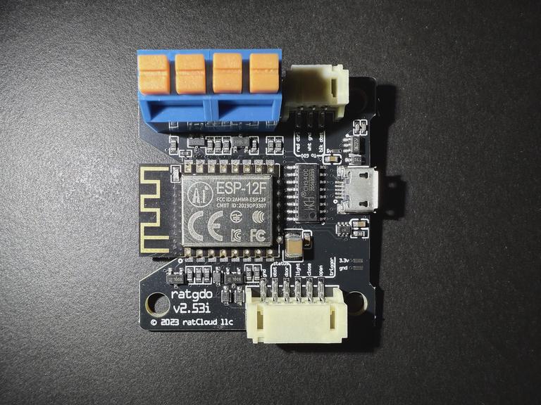 Ratgdo v2.53i board.