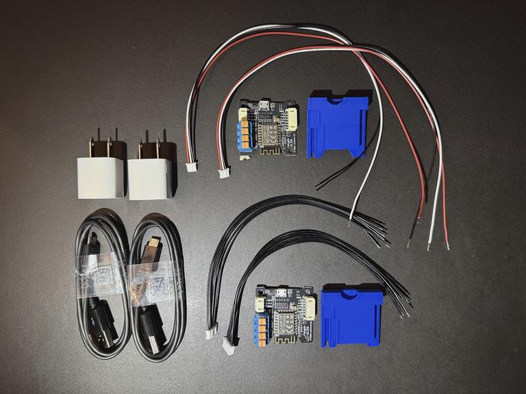 Full install kit for a Ratgdo v2.53i.