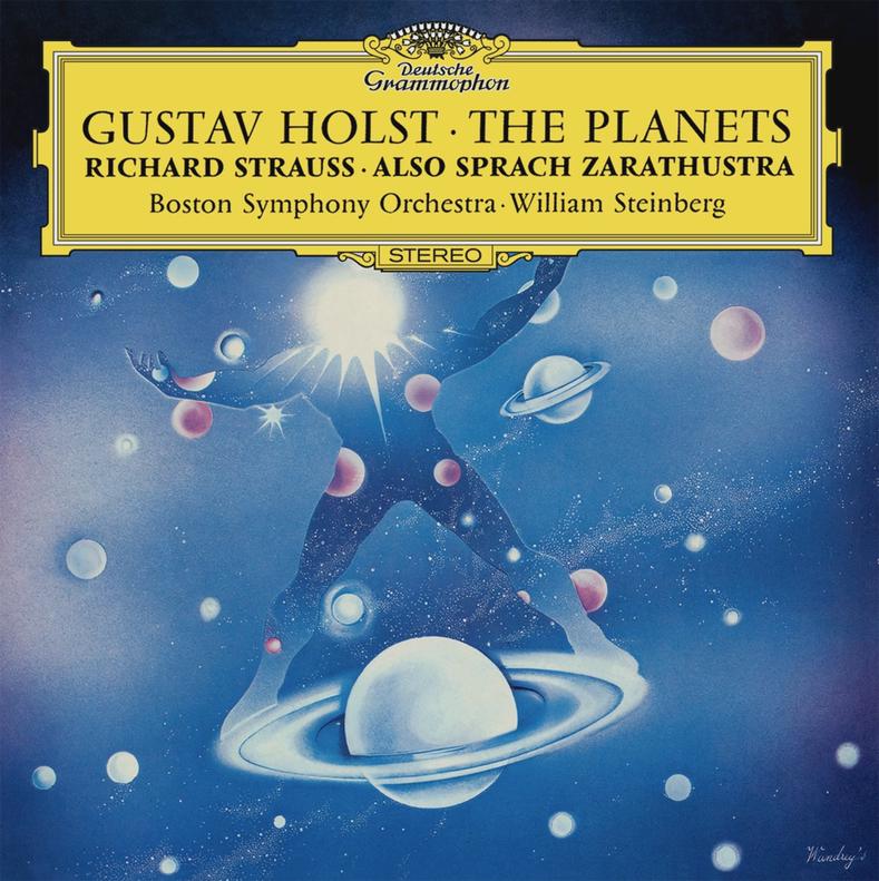 Gustav Holst, The Planets, op. 32, Boston Symphony Orchestra, conducted by William Steinberg, Deutsche Grammophon, 1971, LP. Gustav Holst, The Planets, op. 32, Boston Symphony Orchestra, conducted by William Steinberg, Deutsche Grammophon, 1971, LP.