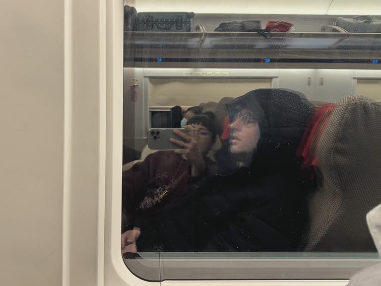 Your fearless author, defeated. Your fearless author, defeated.