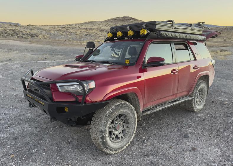 The 4Runner was a great chariot across miles and miles of washboard dirt roads.