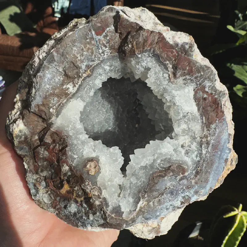 Biggest geode we found