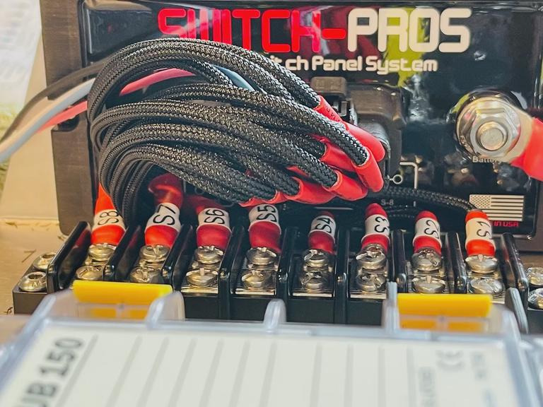 Labels for each Switch Pro connection will make future troubleshooting a bit easier. Labels for each Switch Pro connection will make future troubleshooting a bit easier.